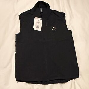 Saysky Black Sleeveless Vest- w/ back vent Size Small
